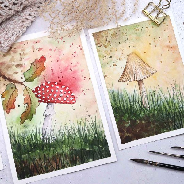 Pilze zeichnen & malen (BUNDLE) [Digital] – Bild 7