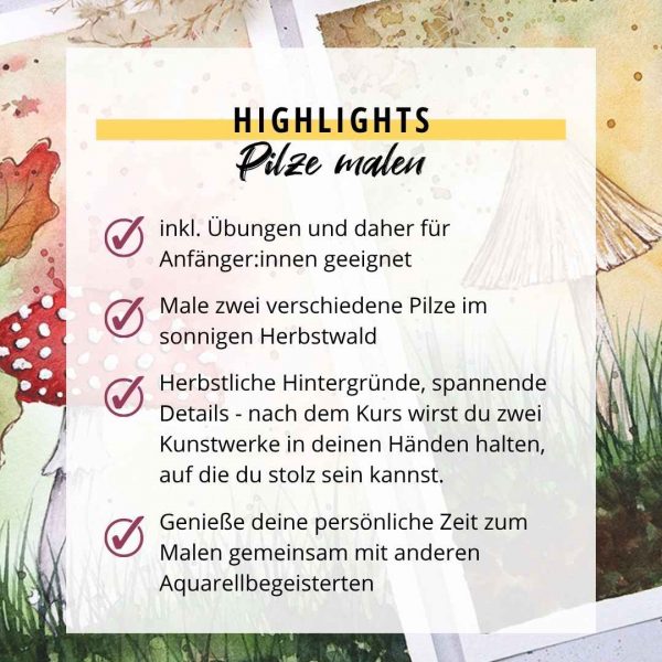 Pilze zeichnen & malen (BUNDLE) [Digital] – Bild 4