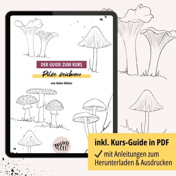 Pilze zeichnen (inkl. Live-Aufzeichnung) [Digital] – Bild 4